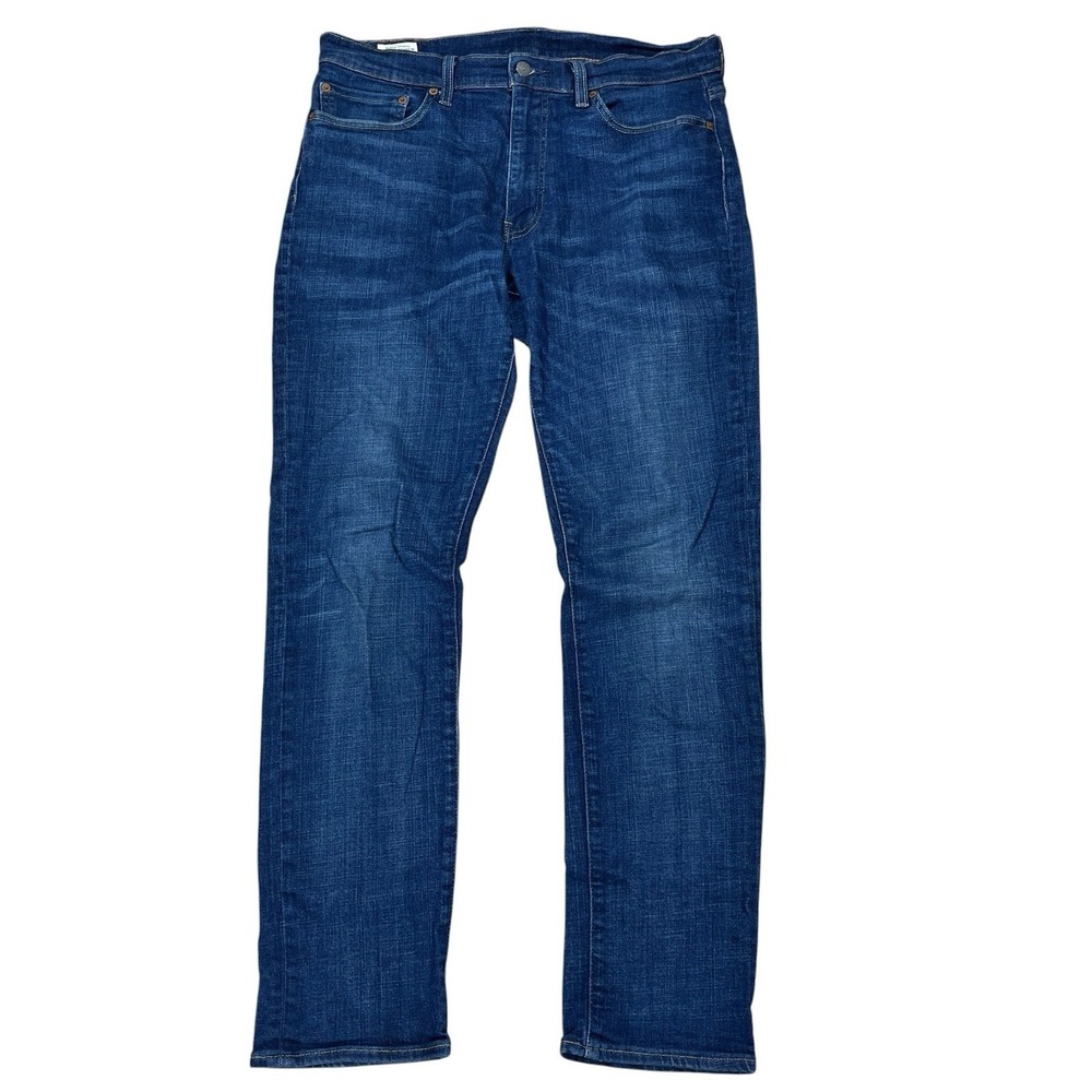 Levis Premium 511 Jeans Mens 36x34 (Fits 36x33) Medium Wash Stretch Denim